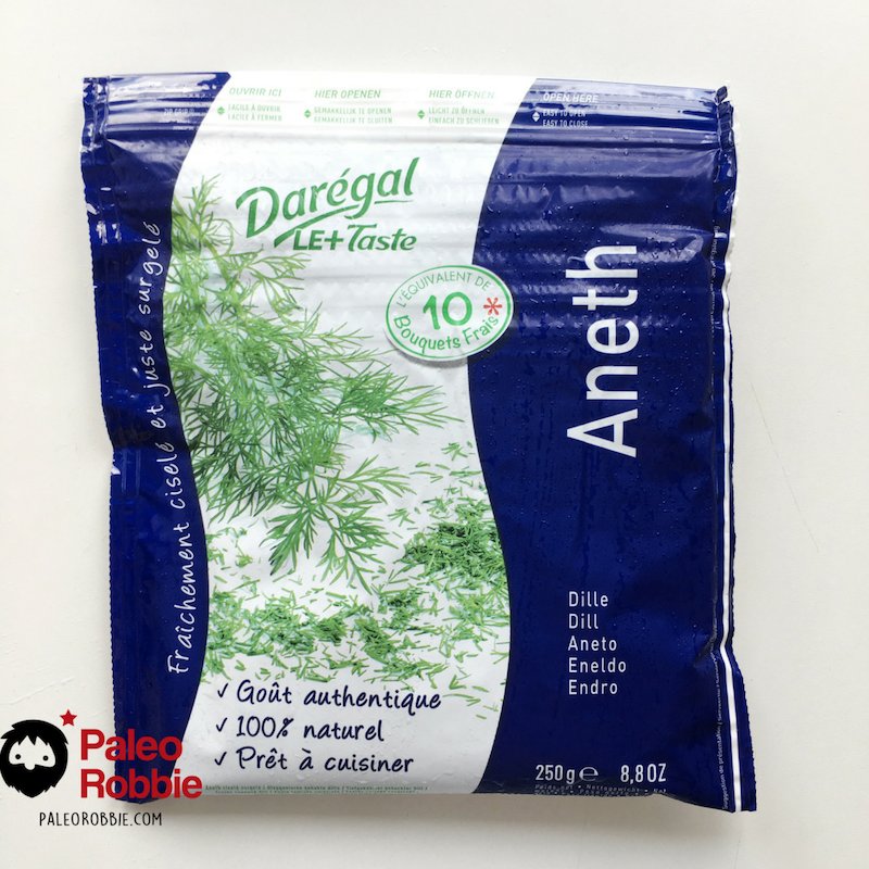 Individual Frozen Daregal Dill