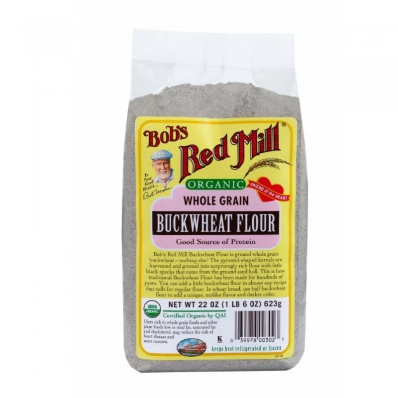 Organic Whole Grain Buckwheat Flour by Bob's Red Mill