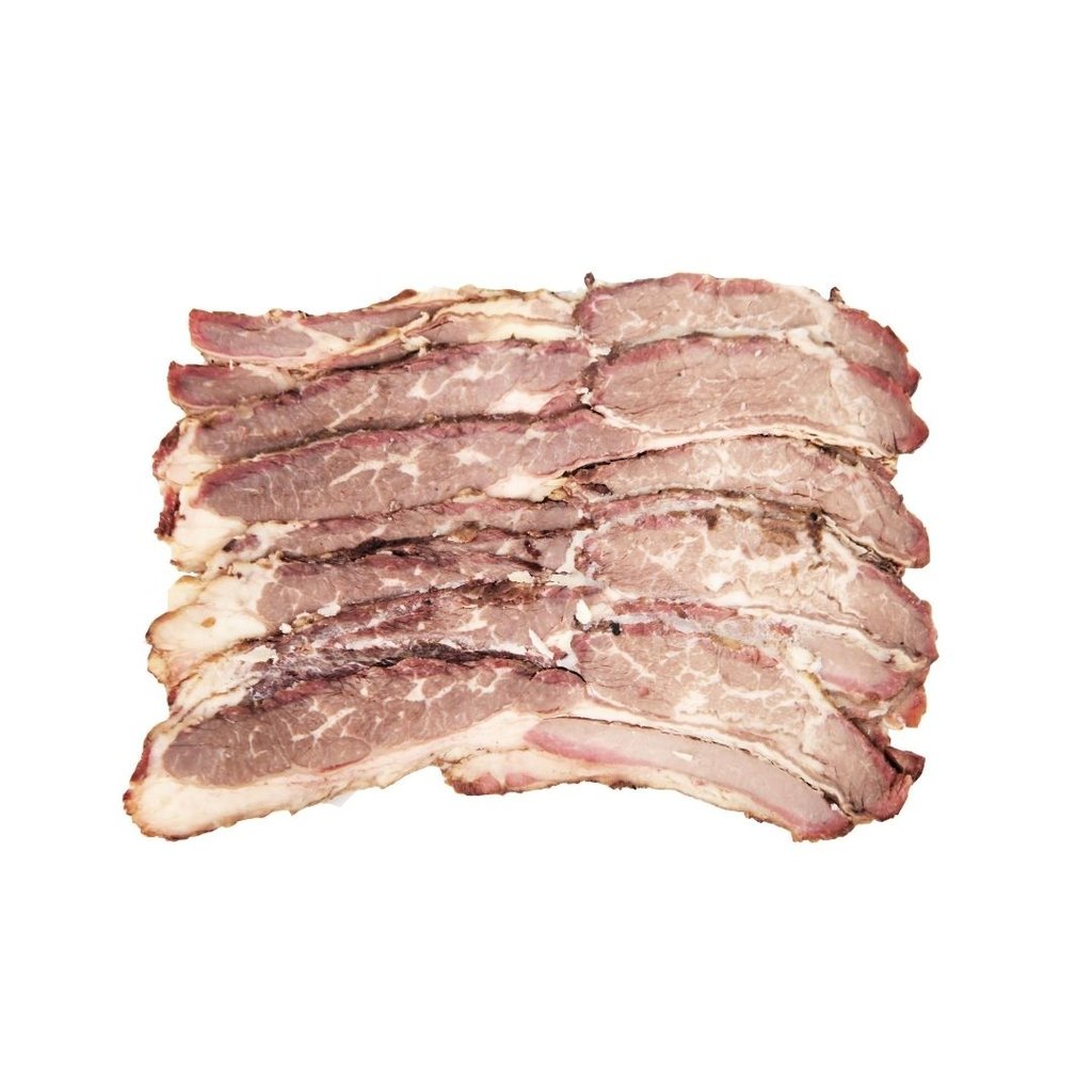 Smoked Streaky Beef Bacon (nitrate-free)
