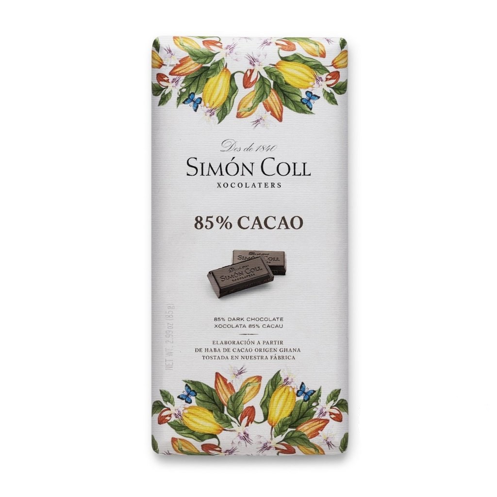 Simon Coll (Velero) Chocolate 85% 85gr