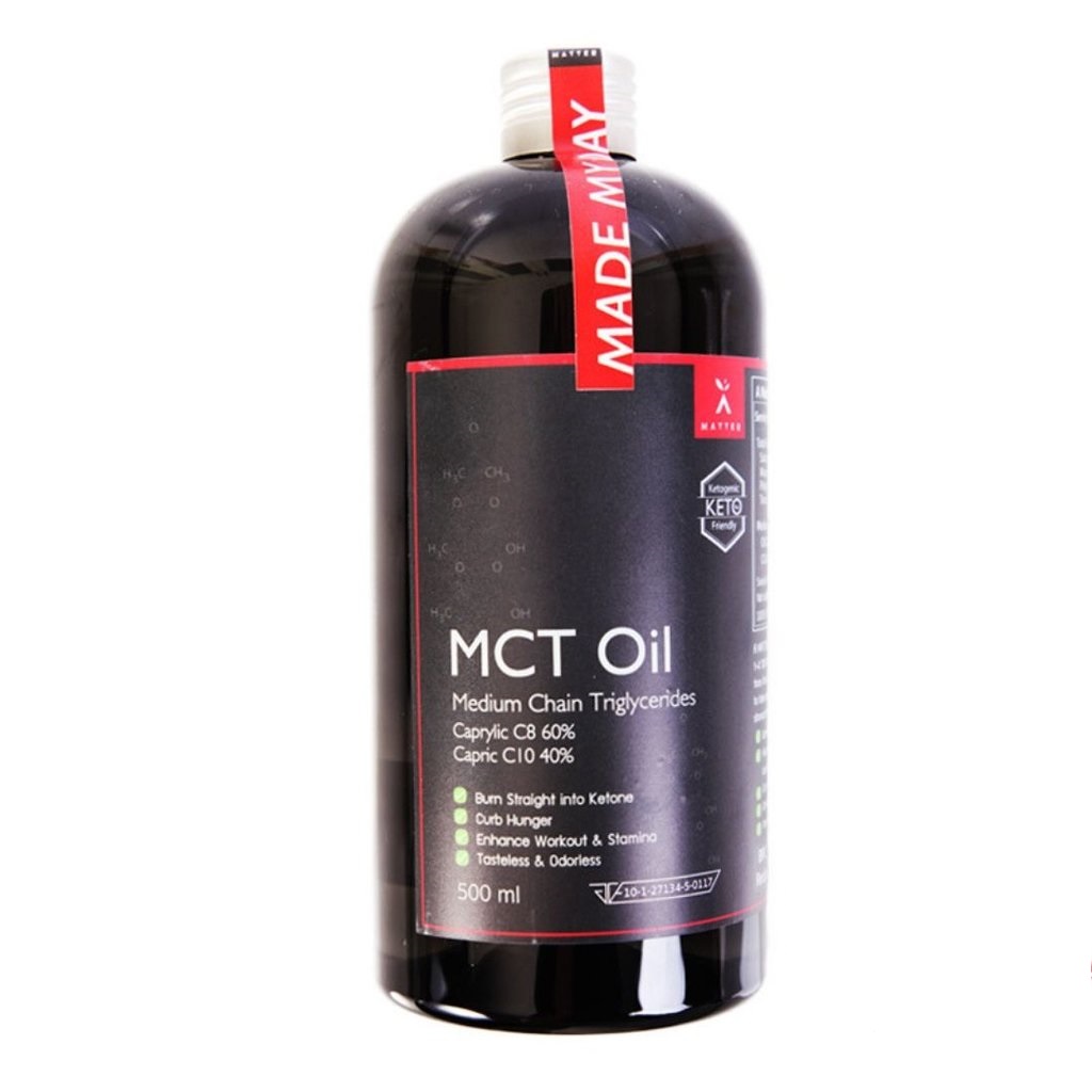 100% Pure Coconut MCT Oil 500ml