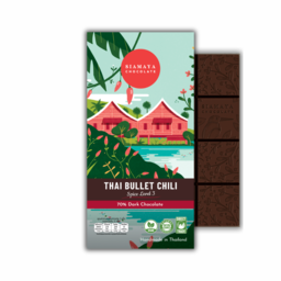 Siamaya Single Origin Dark Chocolate - Thai Bullet Chili
