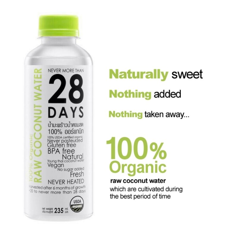 28 Days Organic Coconut Water