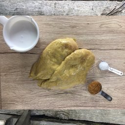Marinated Pasture-fed Chicken Breast Coconut Curry