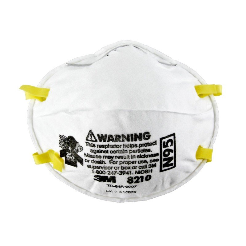 3M Respirator Mask N95 8210 x 20