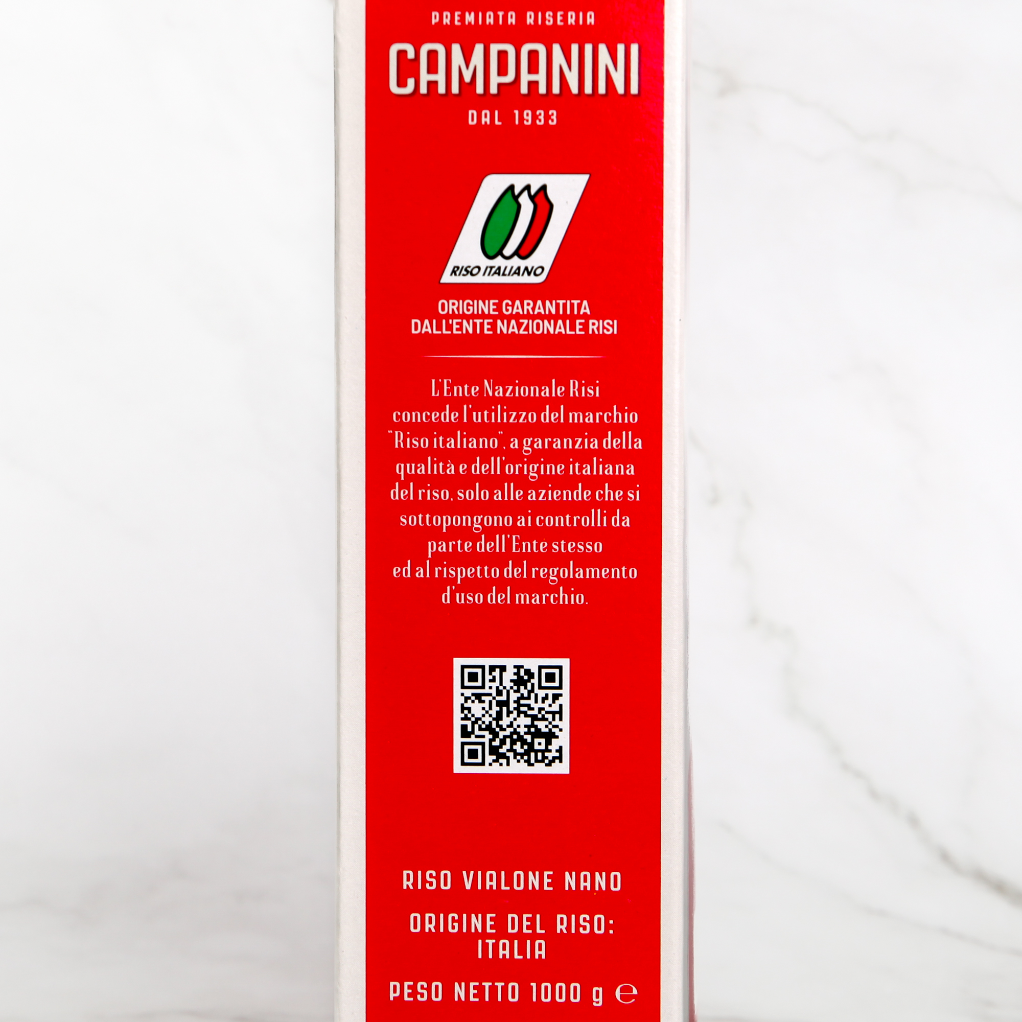 Organic Vialone Nano rice - Campanini