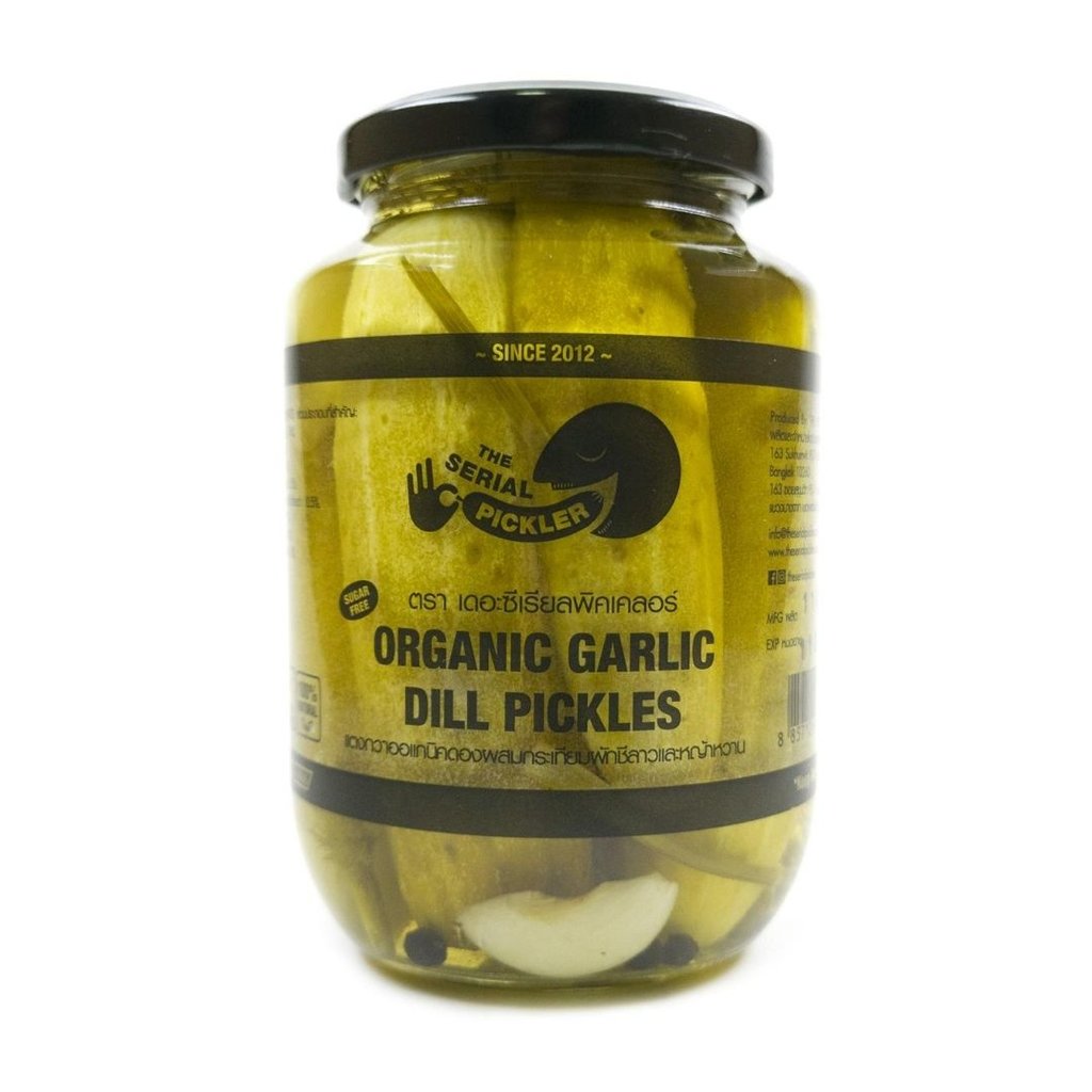 Organic Garlic Dill Pickles