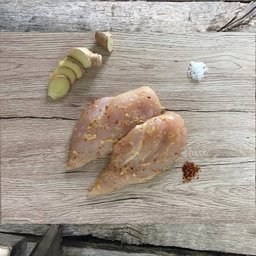 Marinated Pasture-fed Chicken Breast Lemon Ginger