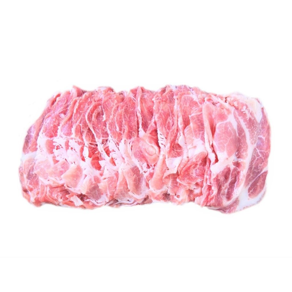Sliced Pork Collar - Shabu Shabu