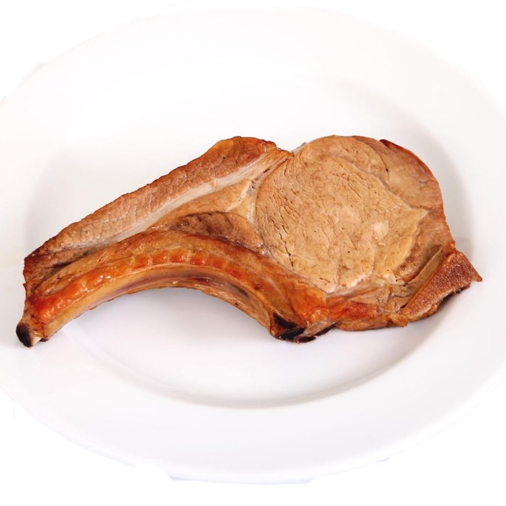 Smoked Large Pork Chop