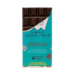 Siamaya Single Origin Chocolate 85% Cacao + Milk, no sugar
