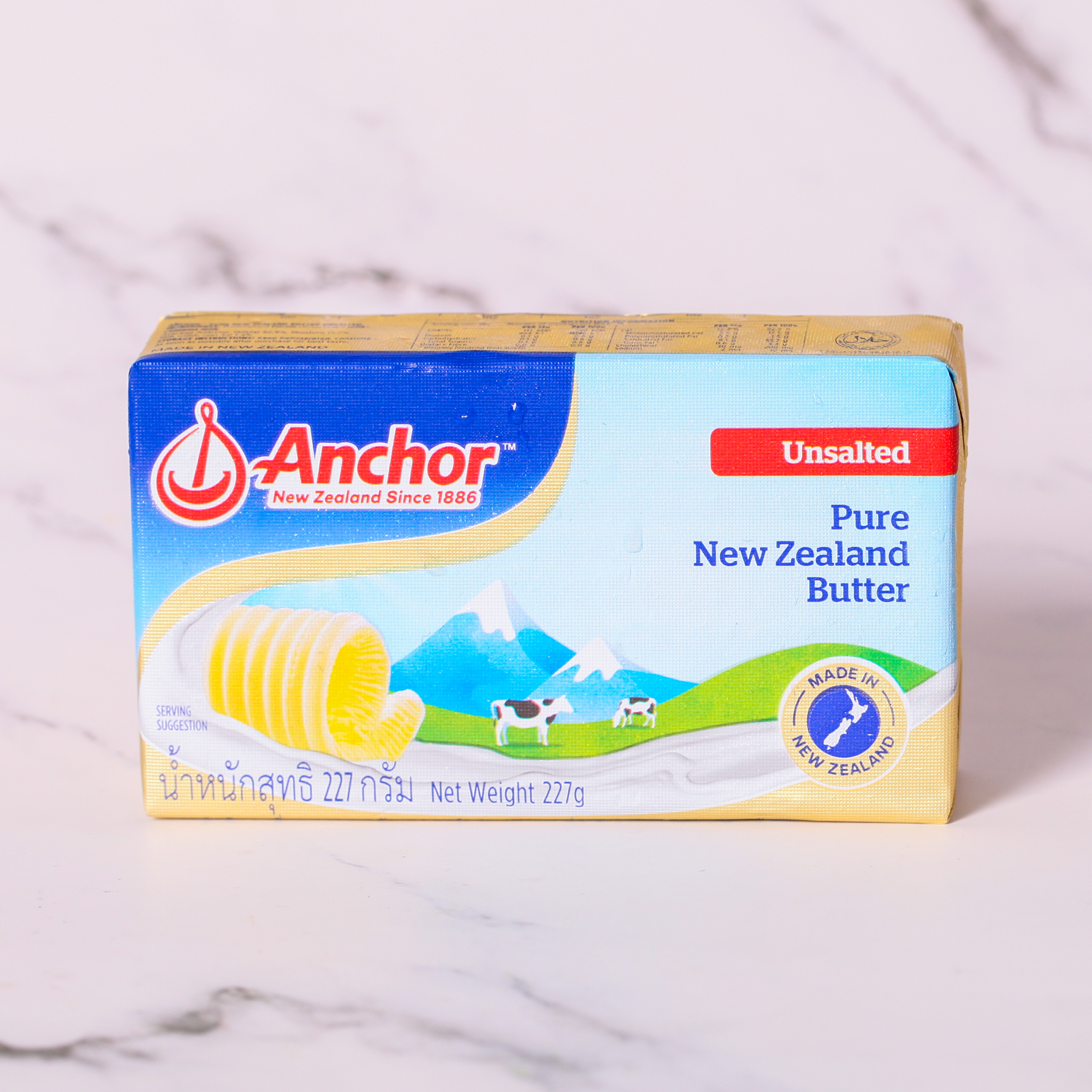 Grass-fed unsalted butter by Anchor