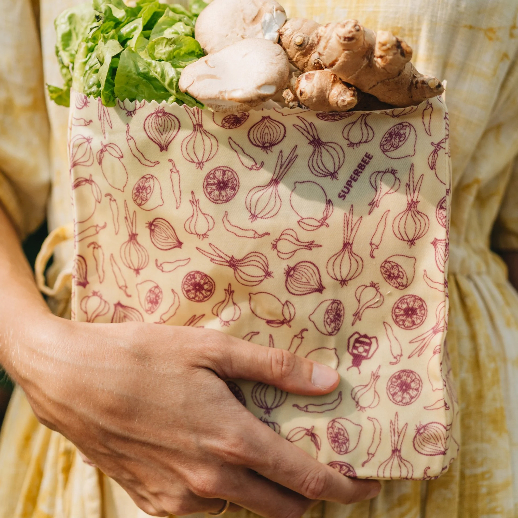 Waxed Food Bag - SuperBee