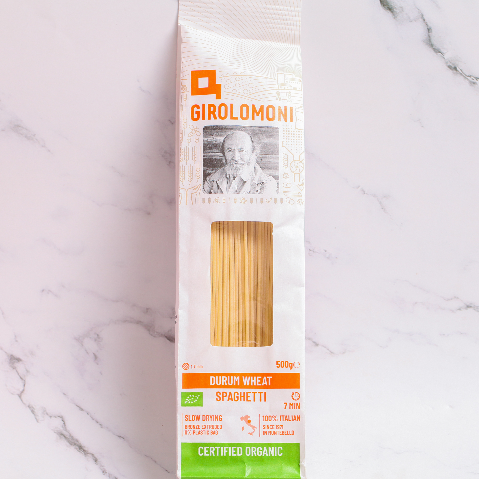 Organic Spaghetti, Durum Wheat Semolina - Girolomoni