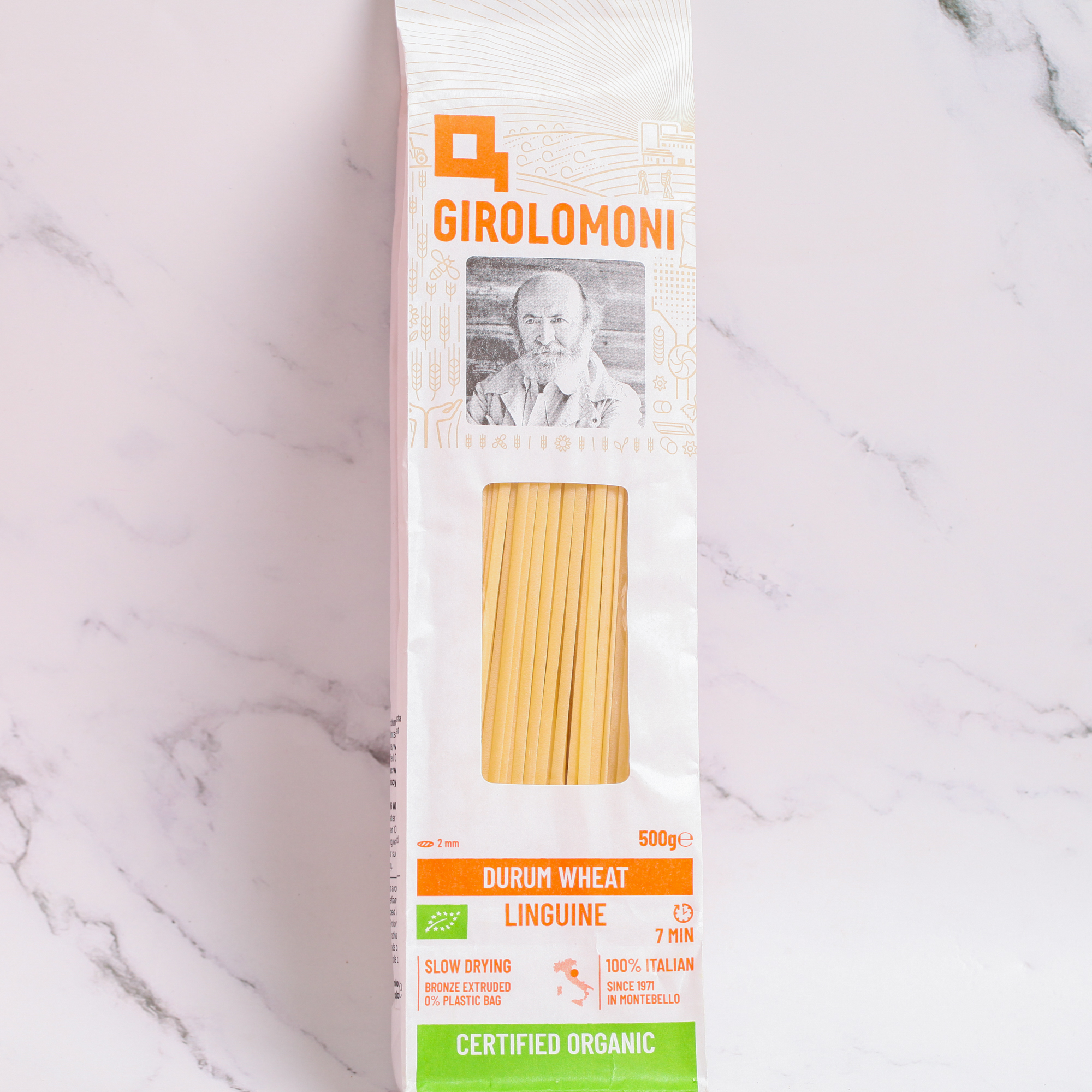 Organic Linguine, Durum Wheat Semolina - Girolomoni