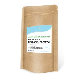 Organic & Pasture-Raised Yak Hydrolyzed Bone Collagen Powder