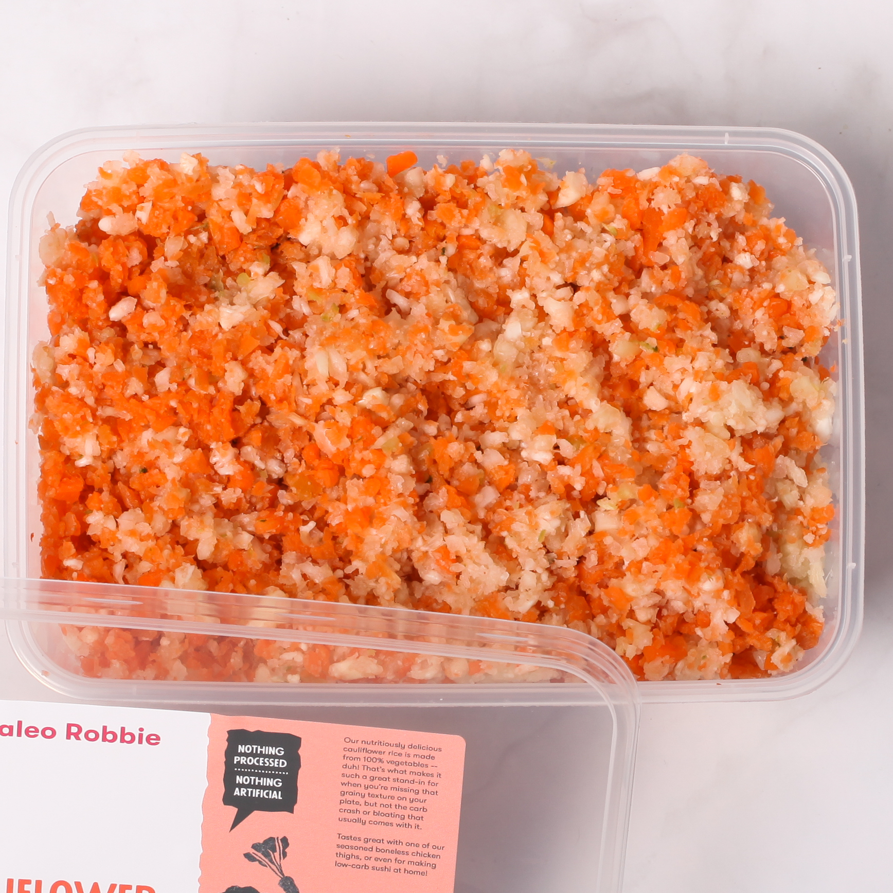 Cauliflower & Carrot Rice (large) 600gr