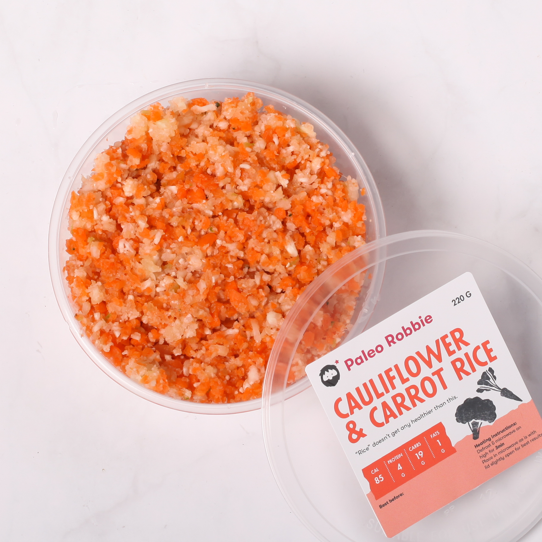 Cauliflower & Carrot Rice 220gr