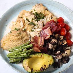 Avocado Chicken Carbonara Ready Meal
