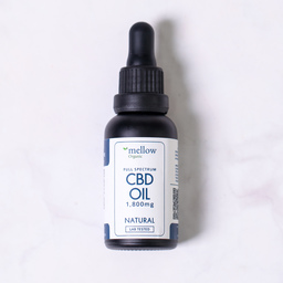 Mellow Organic Full Spectrum CBD Oil - Natural