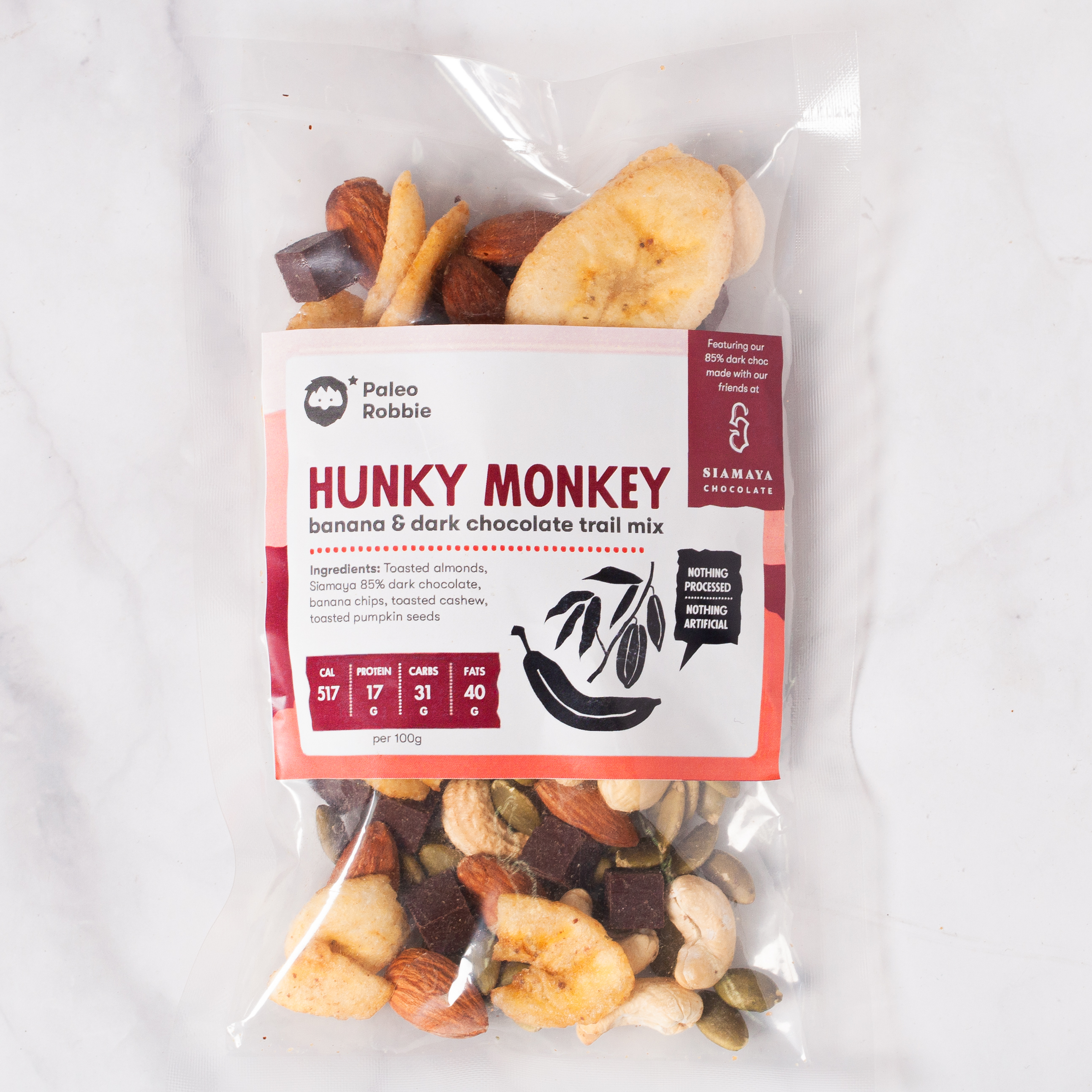 Hunky Monkey Dark Choc Trail Mix