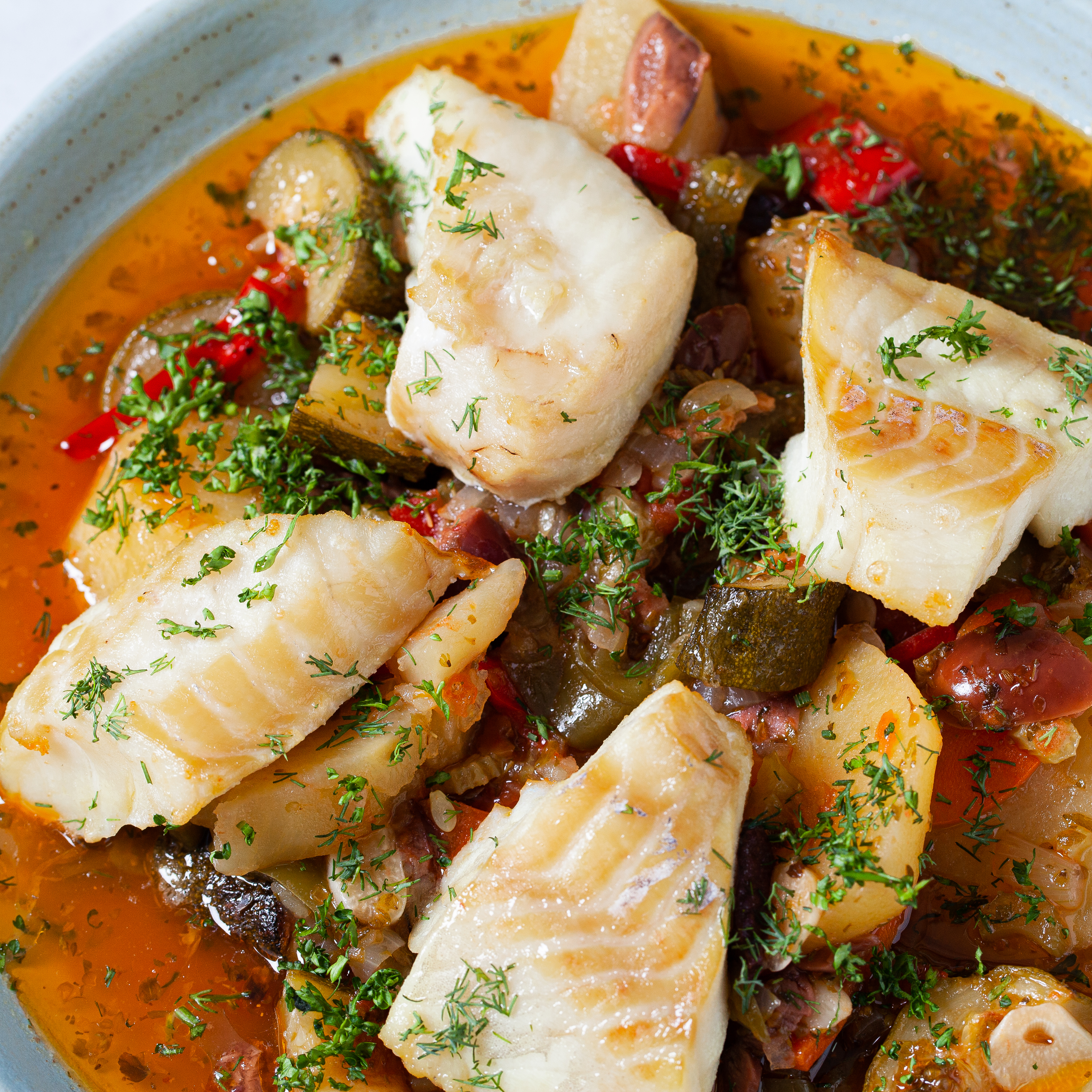 Mediterranean Cod Stew Ready Meal