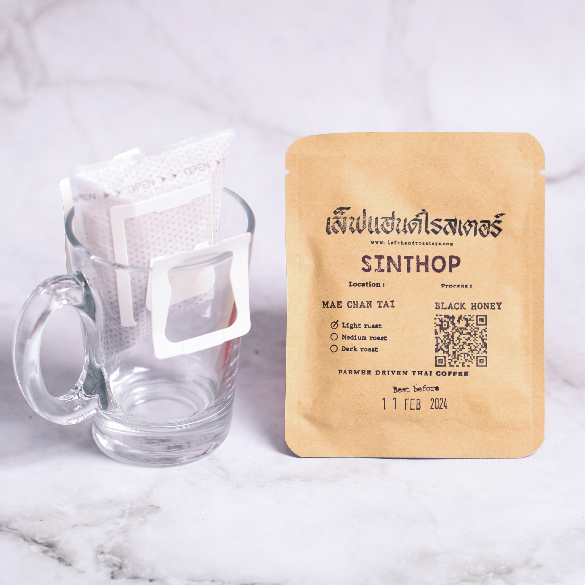 Sinthop - Drip Coffee Bag by Left Hand Roasters