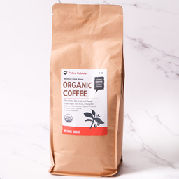 Organic Medium Dark-Roast Whole Beans 1kg - Mae Sruay