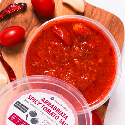 Spicy Arrabbiata Sauce with Roasted Cherry Tomatoes