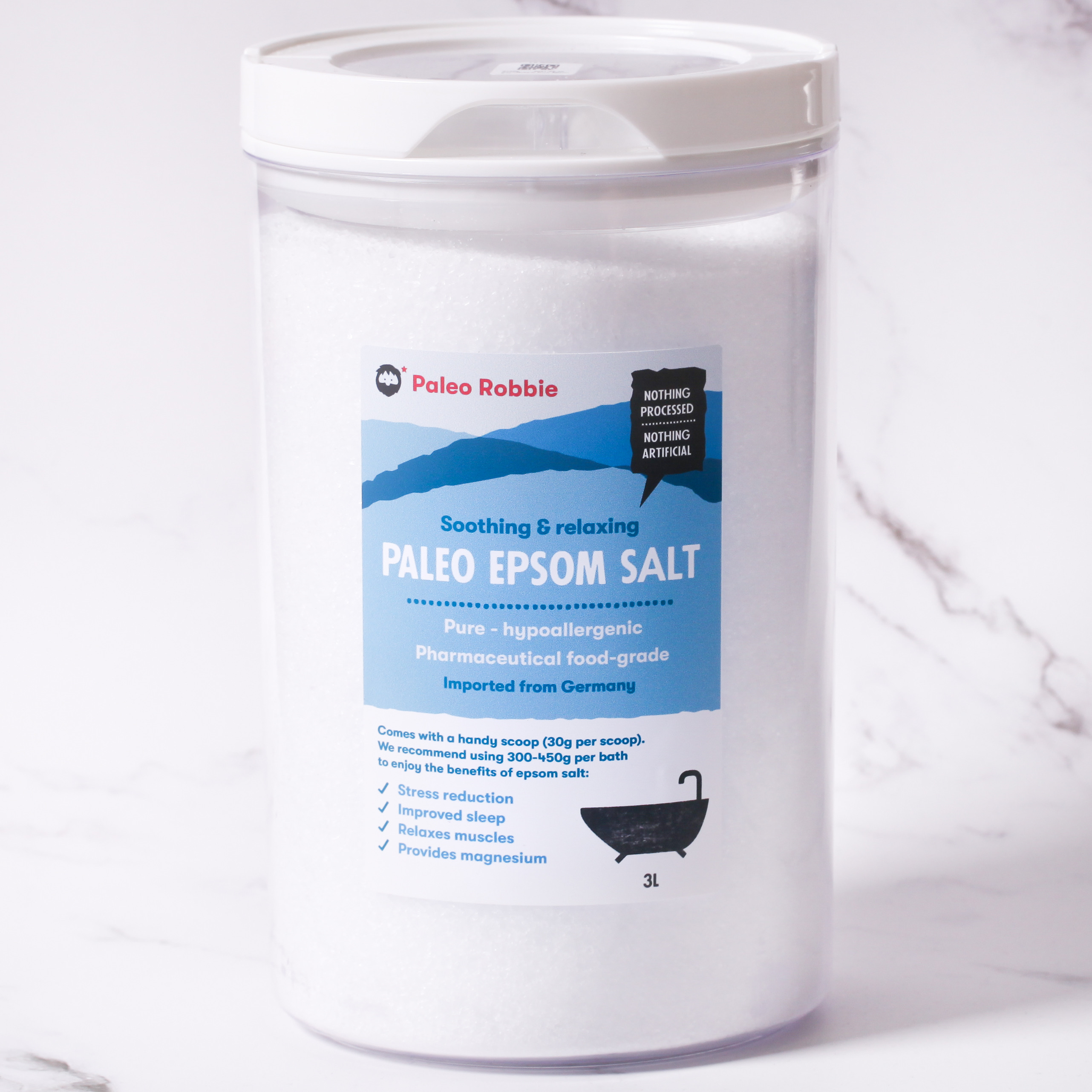 PaleoRobbie Pure Epsom Salt