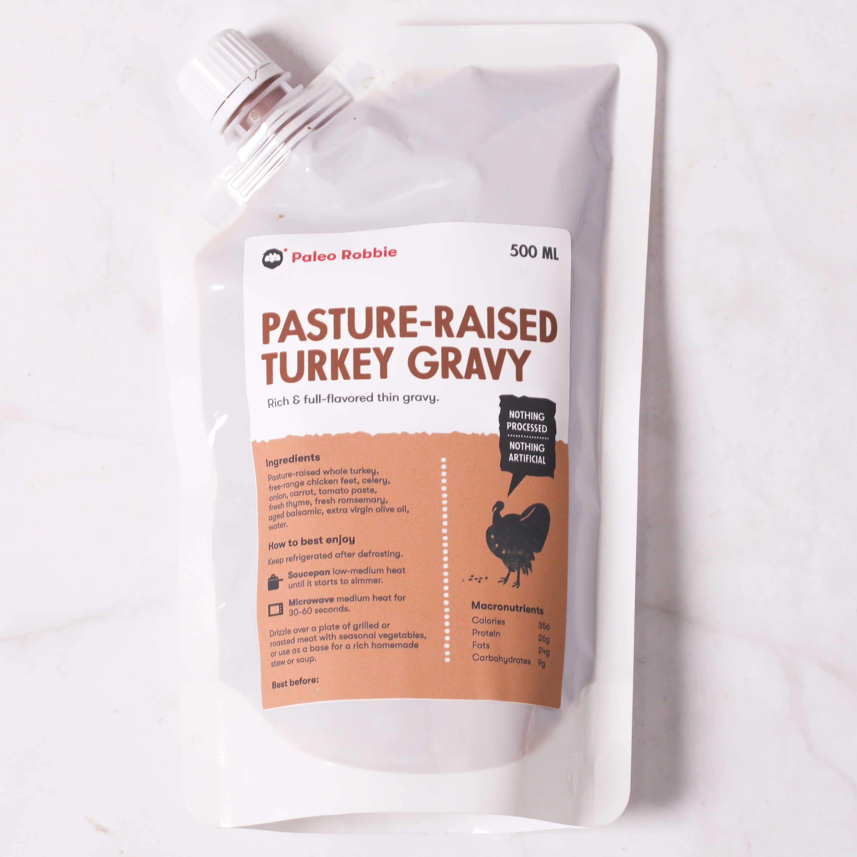 Pasture-raised Turkey Gravy