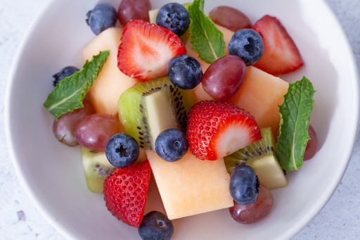 Mixed fruit and berry bowl