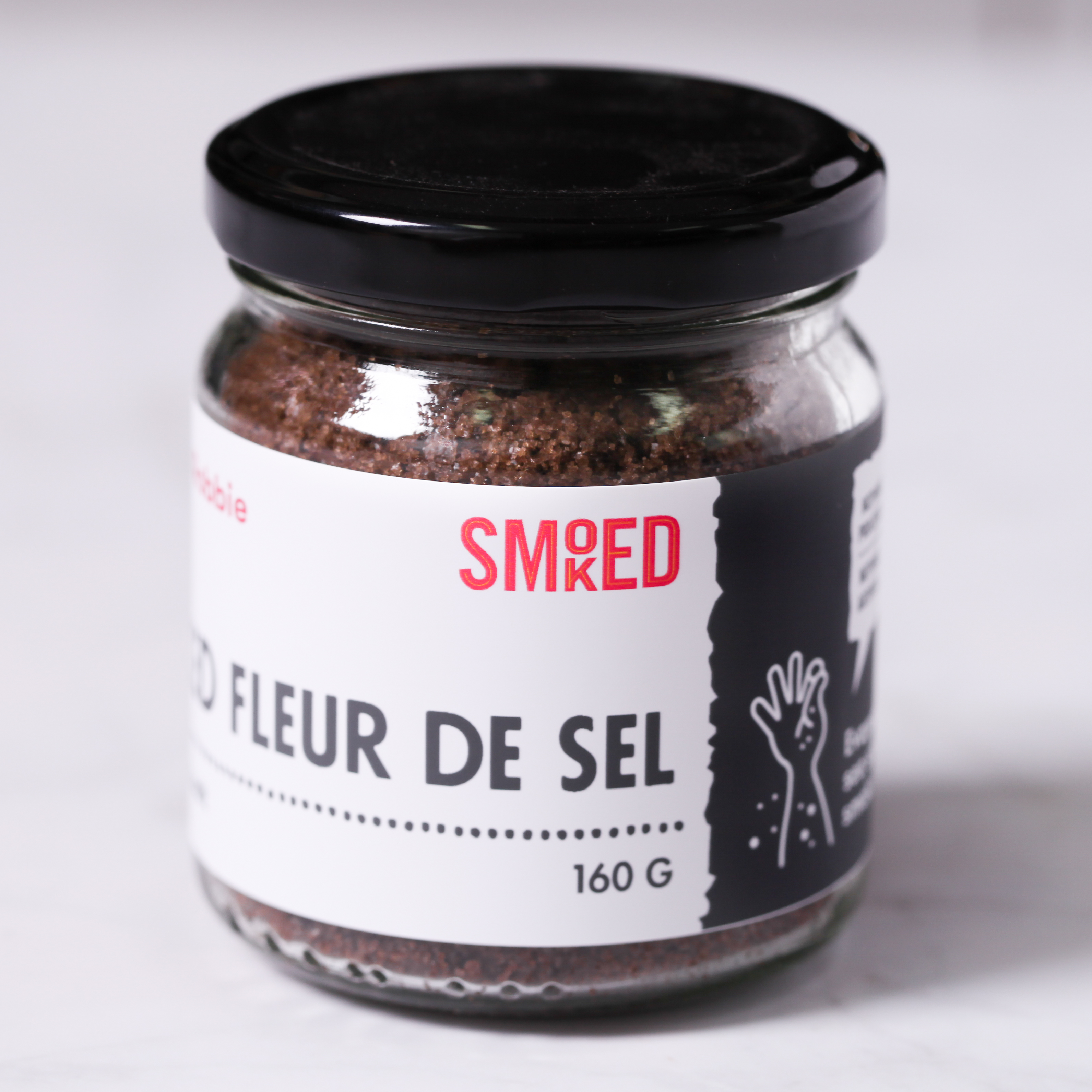 Smoked Fleur de Sel (Natural Sea Salt)