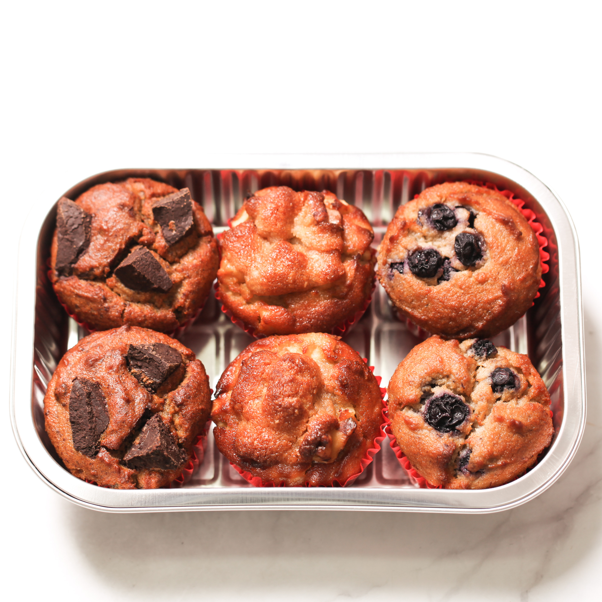 Gluten-free muffins: Variety 6-Pack