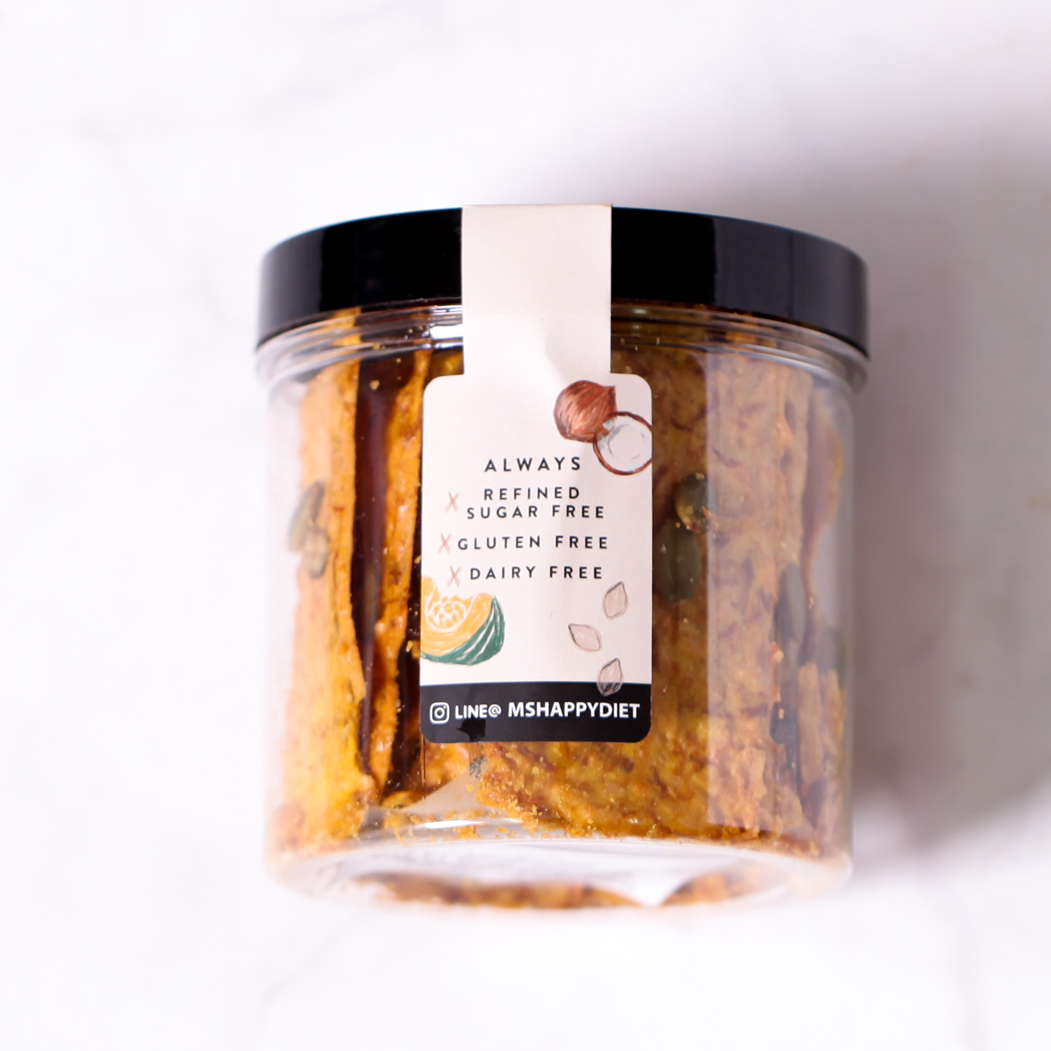 Crispy Pumpkin & Almond Biscuits - Plantogenic
