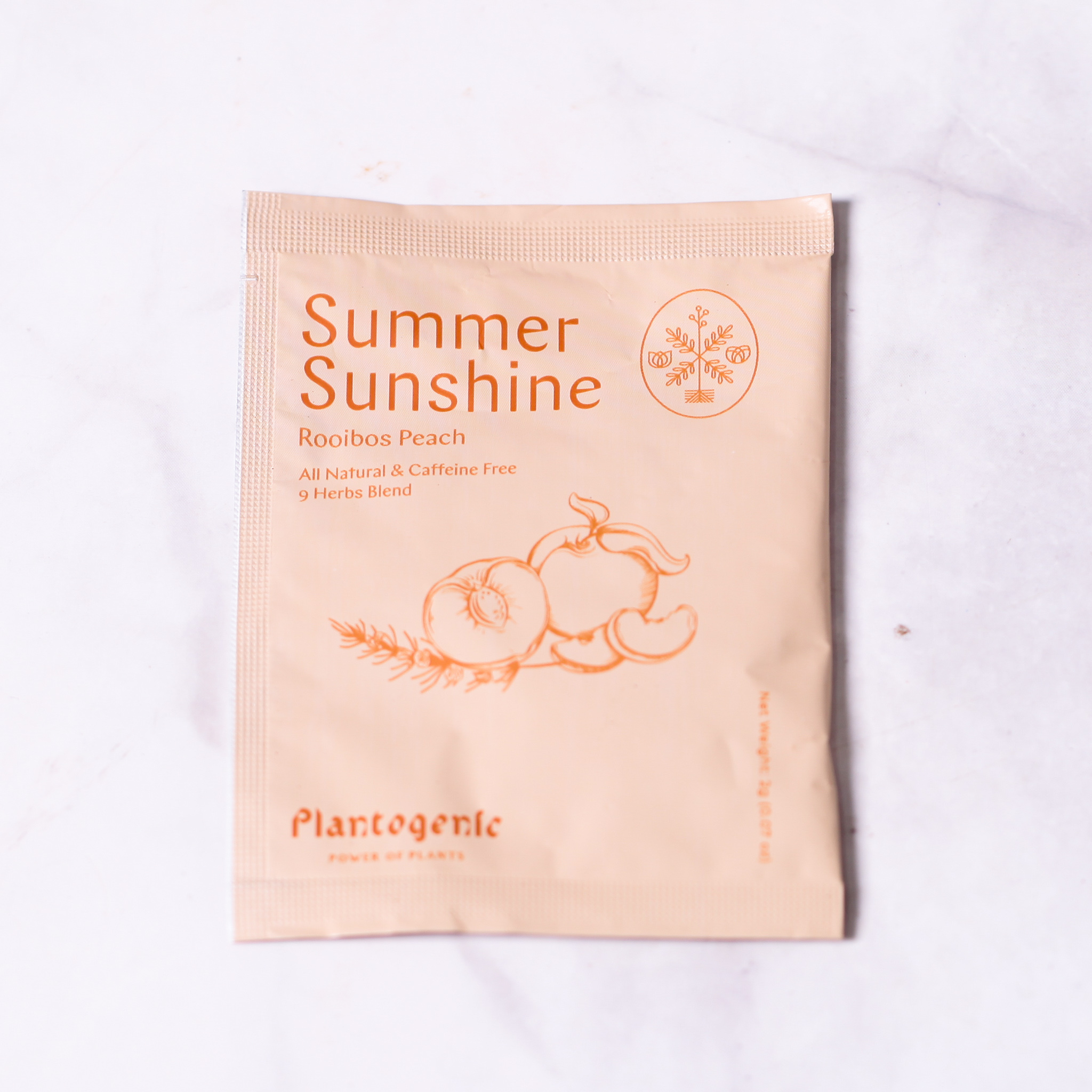 Plantogenic Summer Sunshine - Rooibos & Peach Blend Sachet