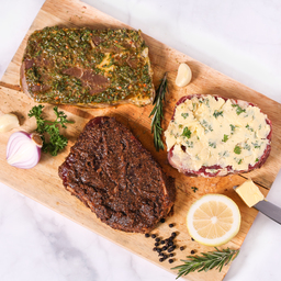 All 3 Flavor Pack of Marinated Ribeye