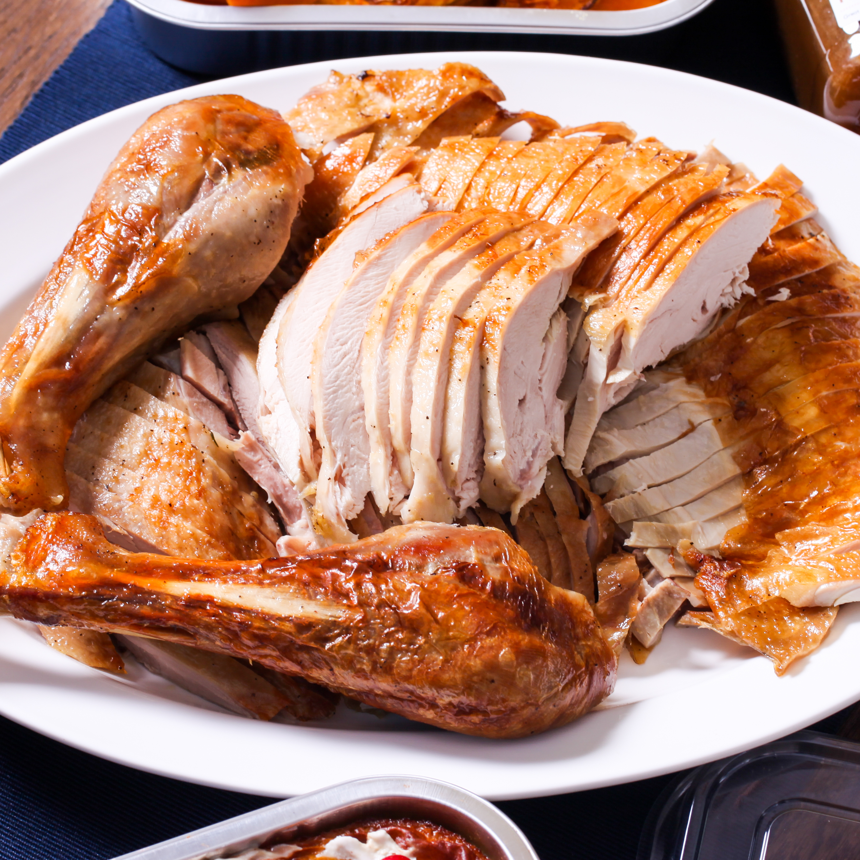 Oven-roasted Pasture-raised Turkey