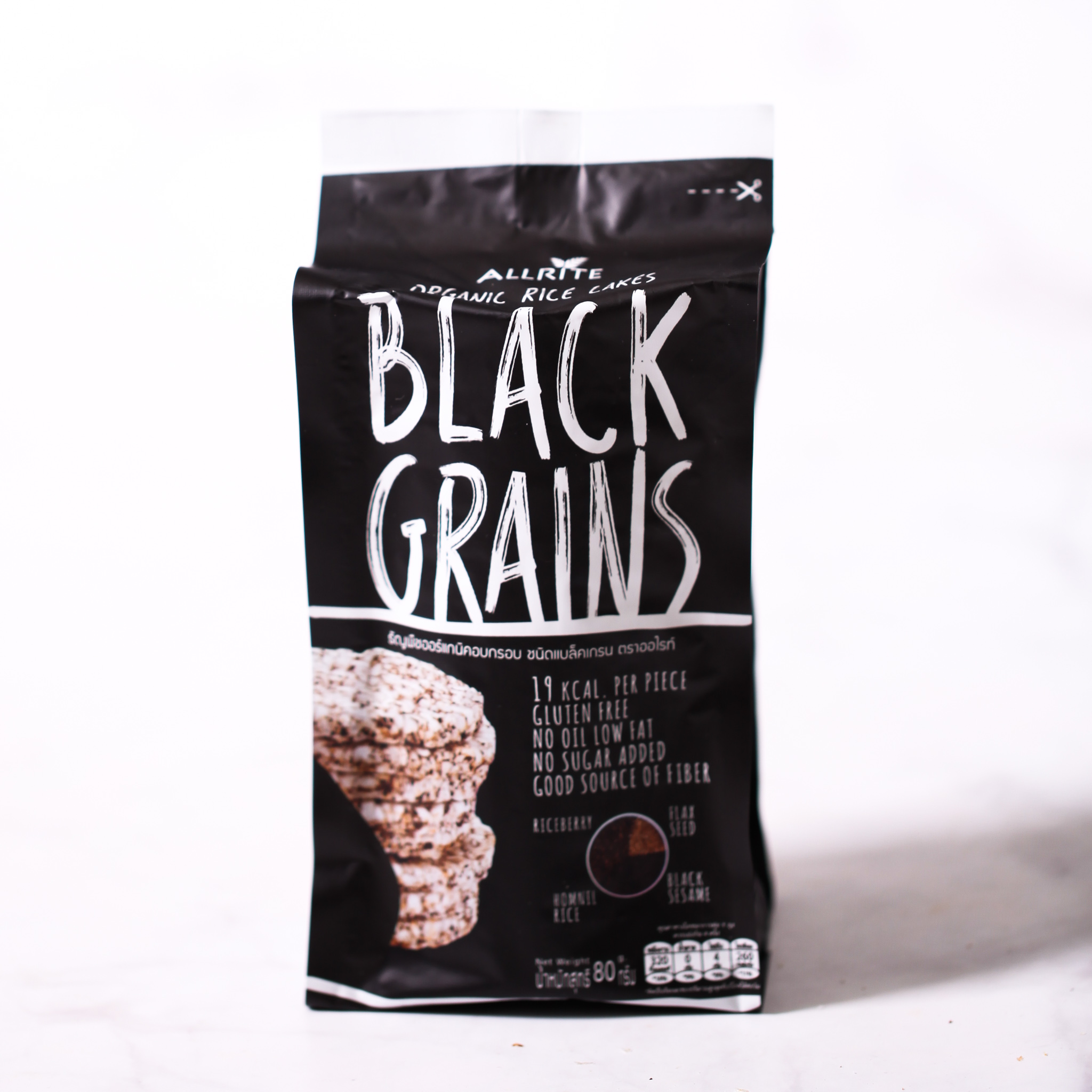 ALLRITE Organic Rice Cakes Black Grains