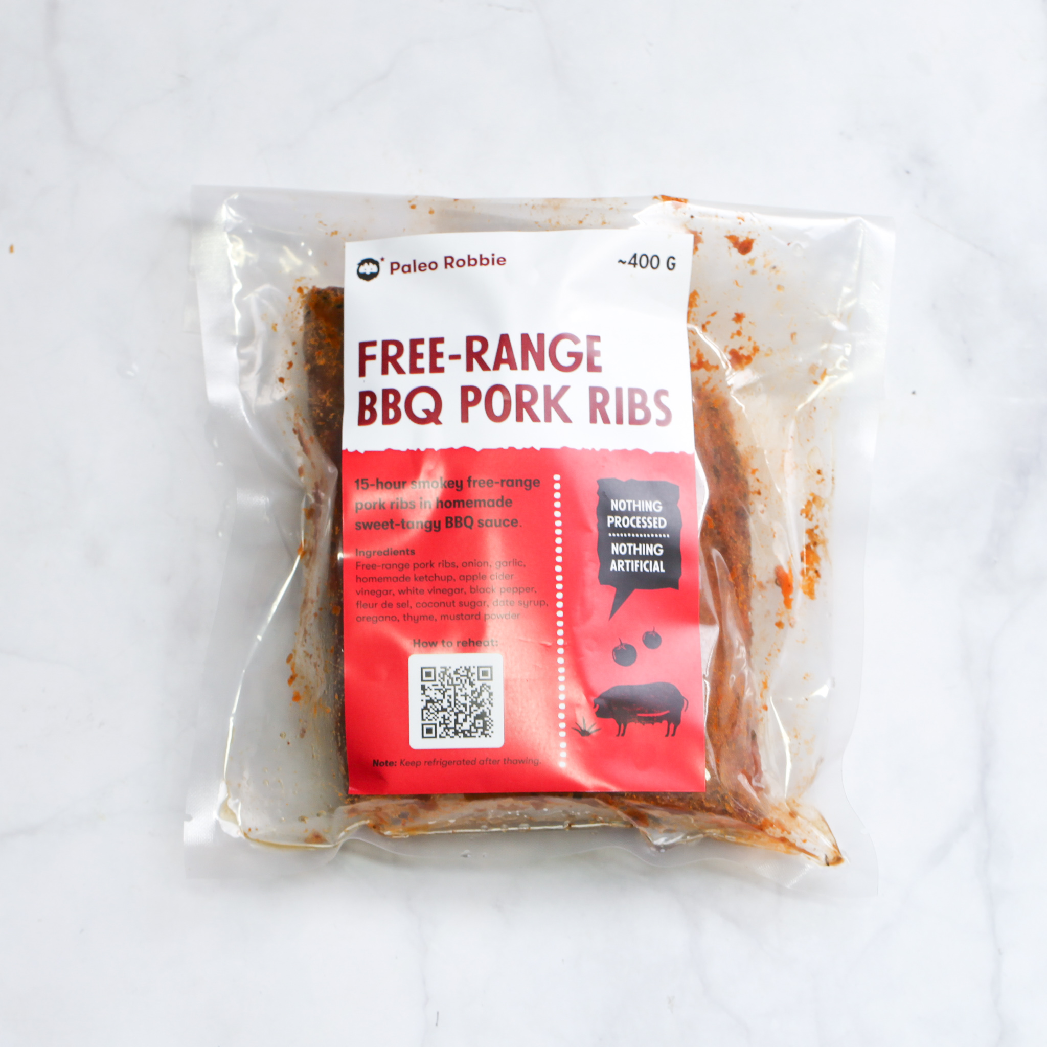 Free-range BBQ Pork Ribs