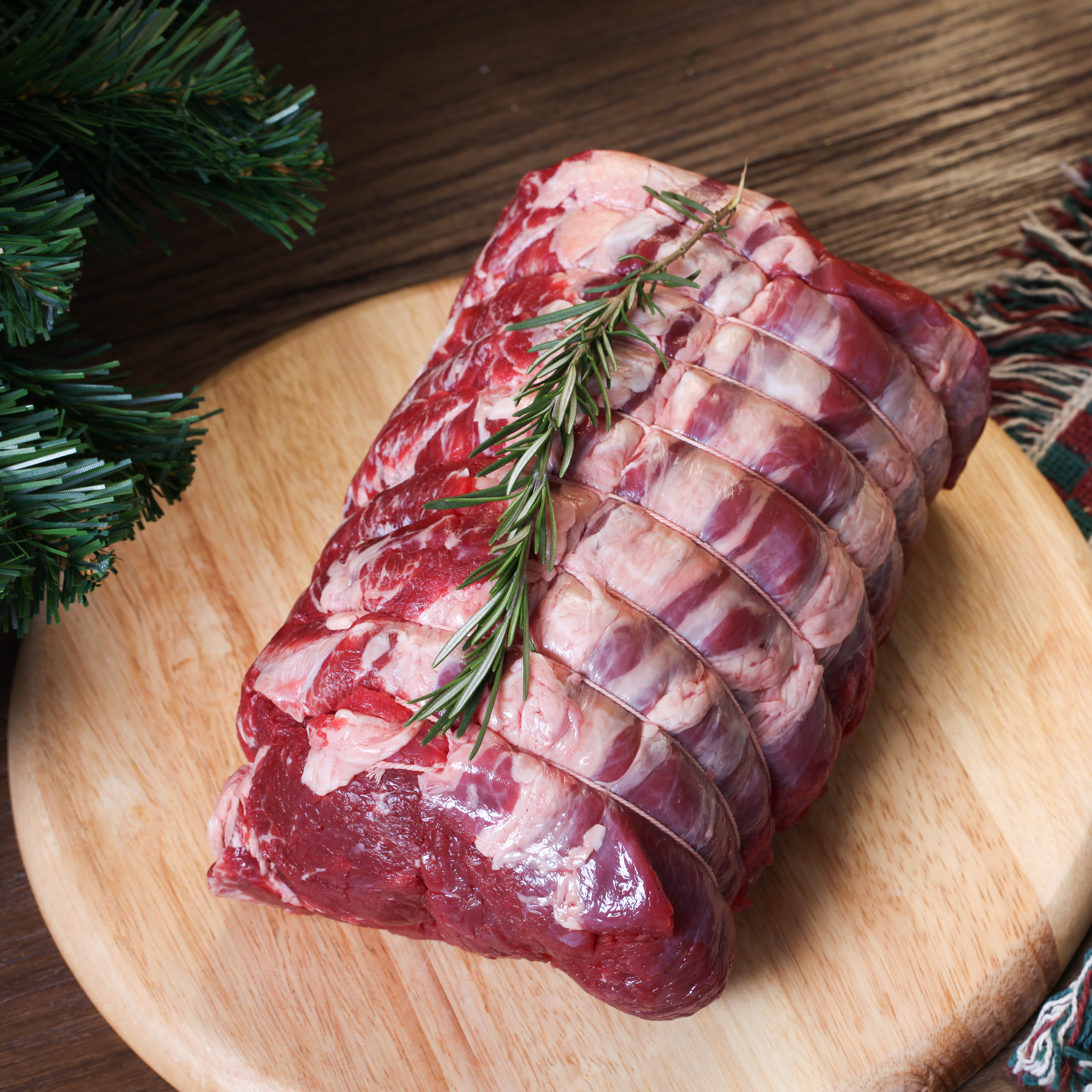 Grass-fed Ribeye Roast (raw & frozen)