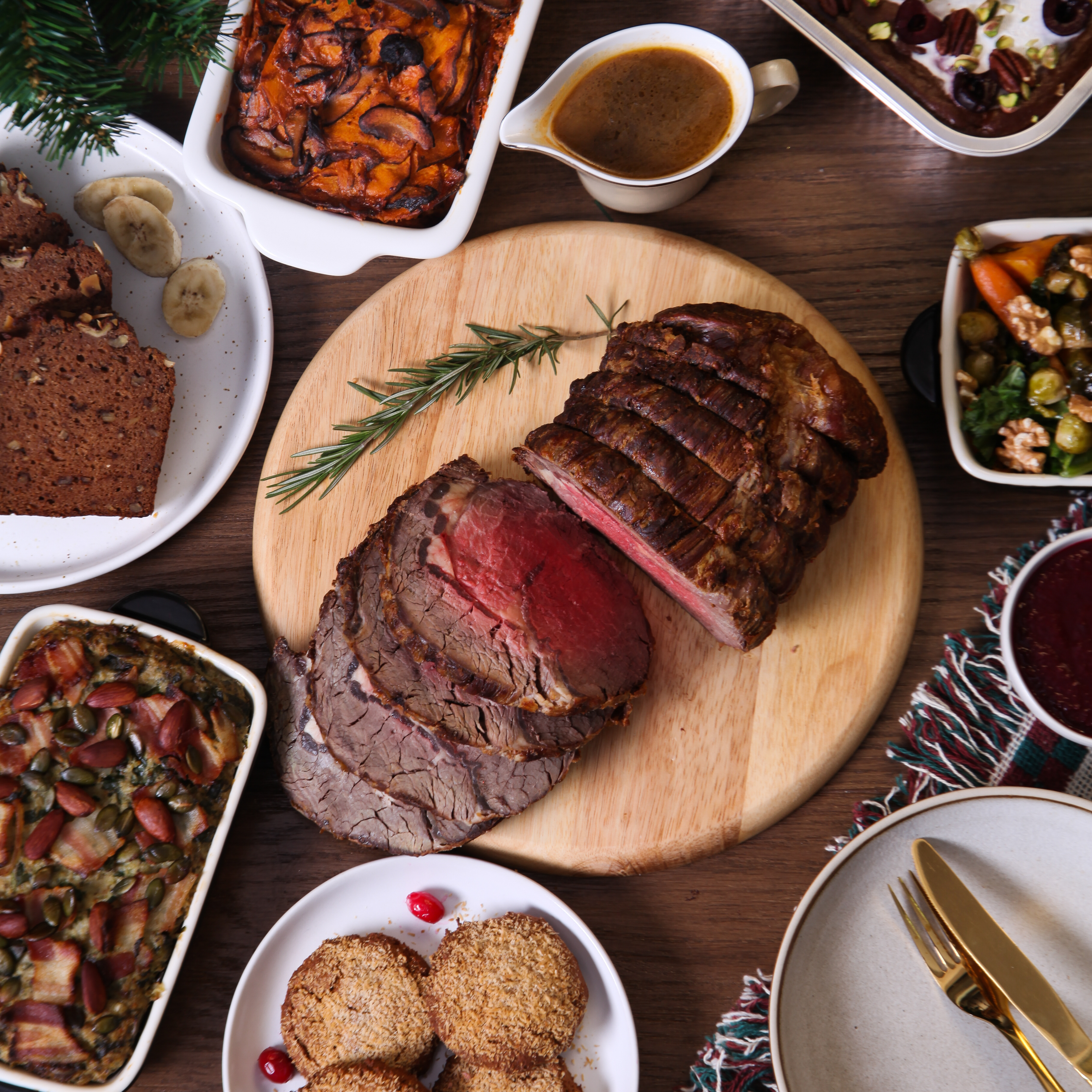 Grass-fed Ribeye Roast (raw & frozen)