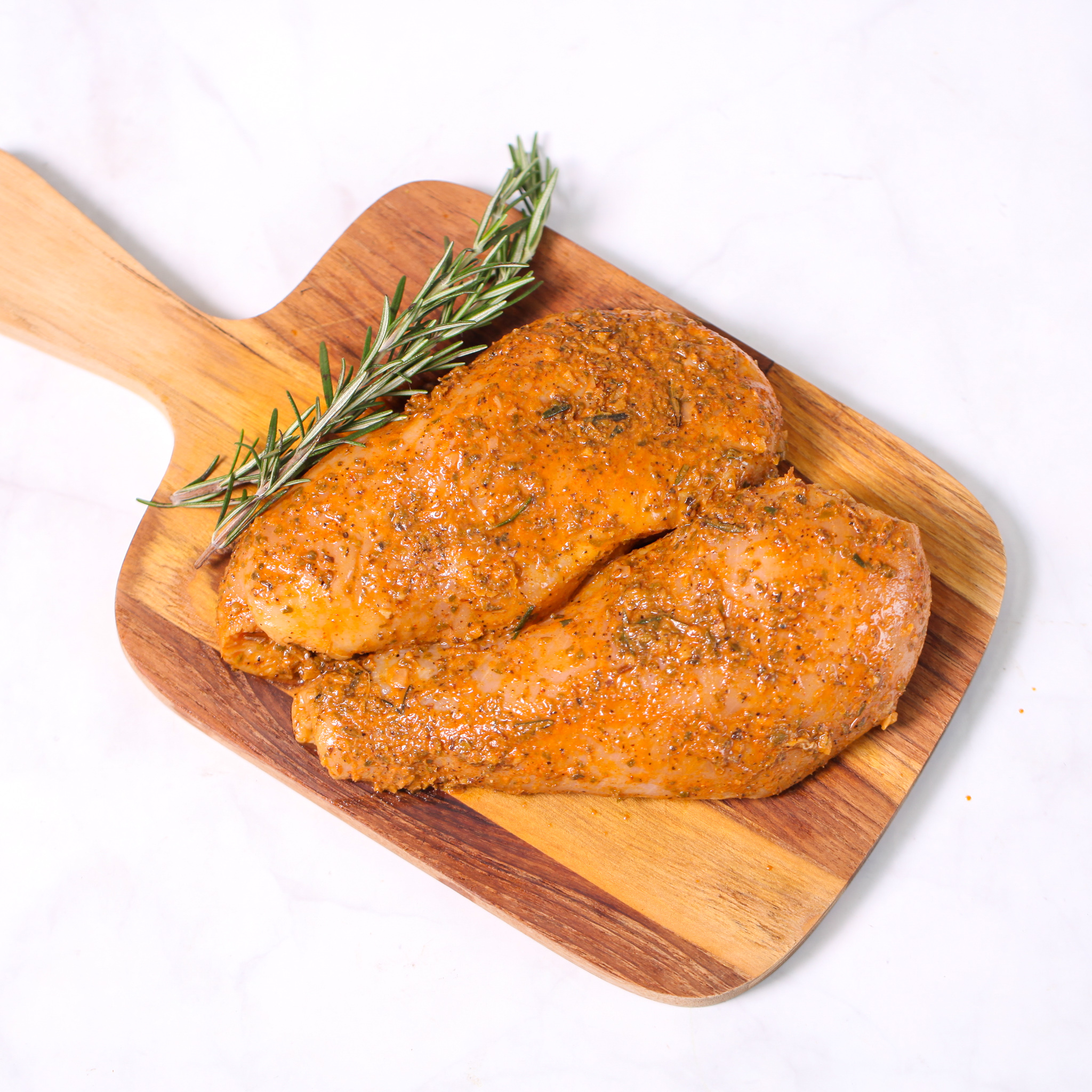 Marinated Pasture-fed Chicken Breast Greek