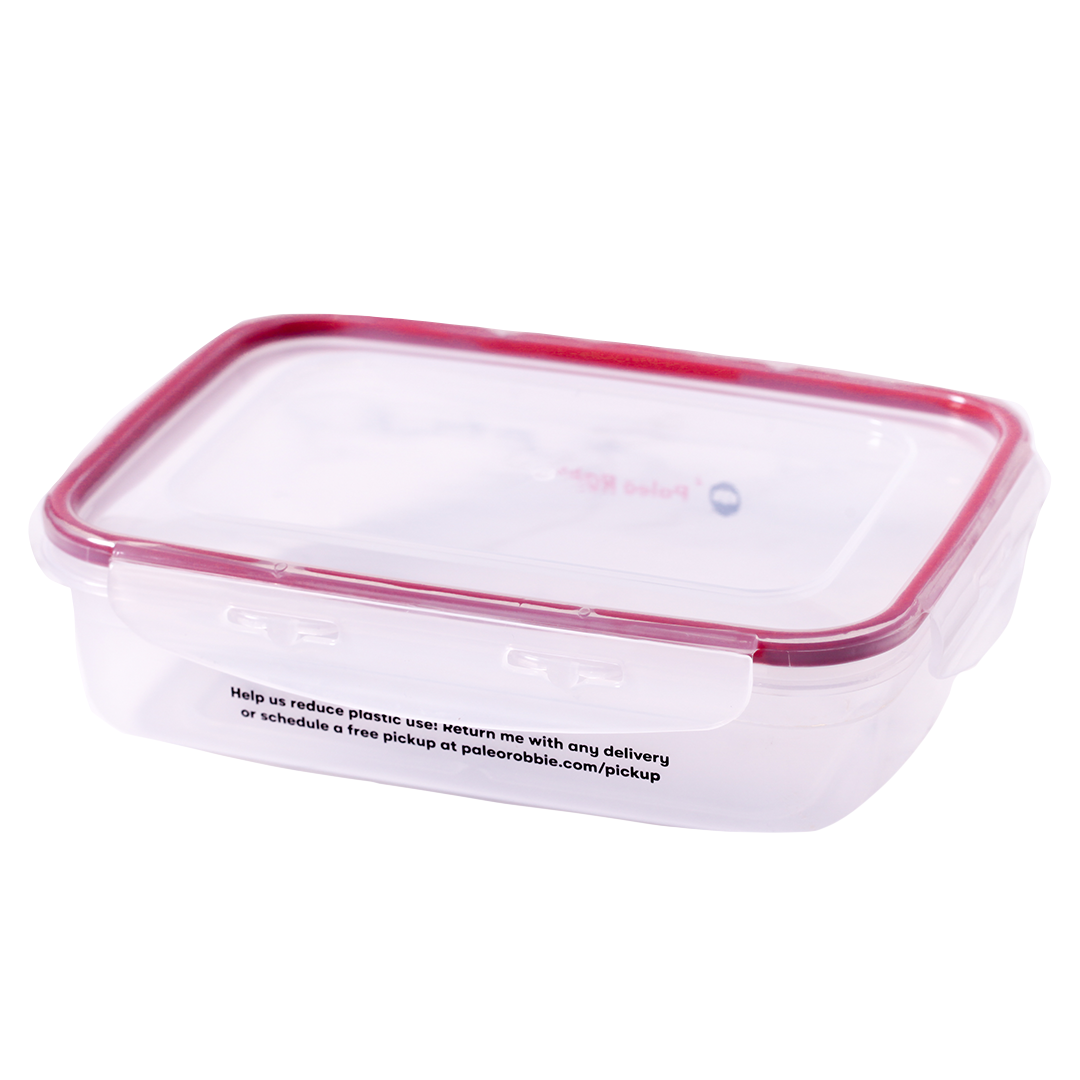 The Reusable Paleo Meal Plan container (BPA-Free, 1250ml)