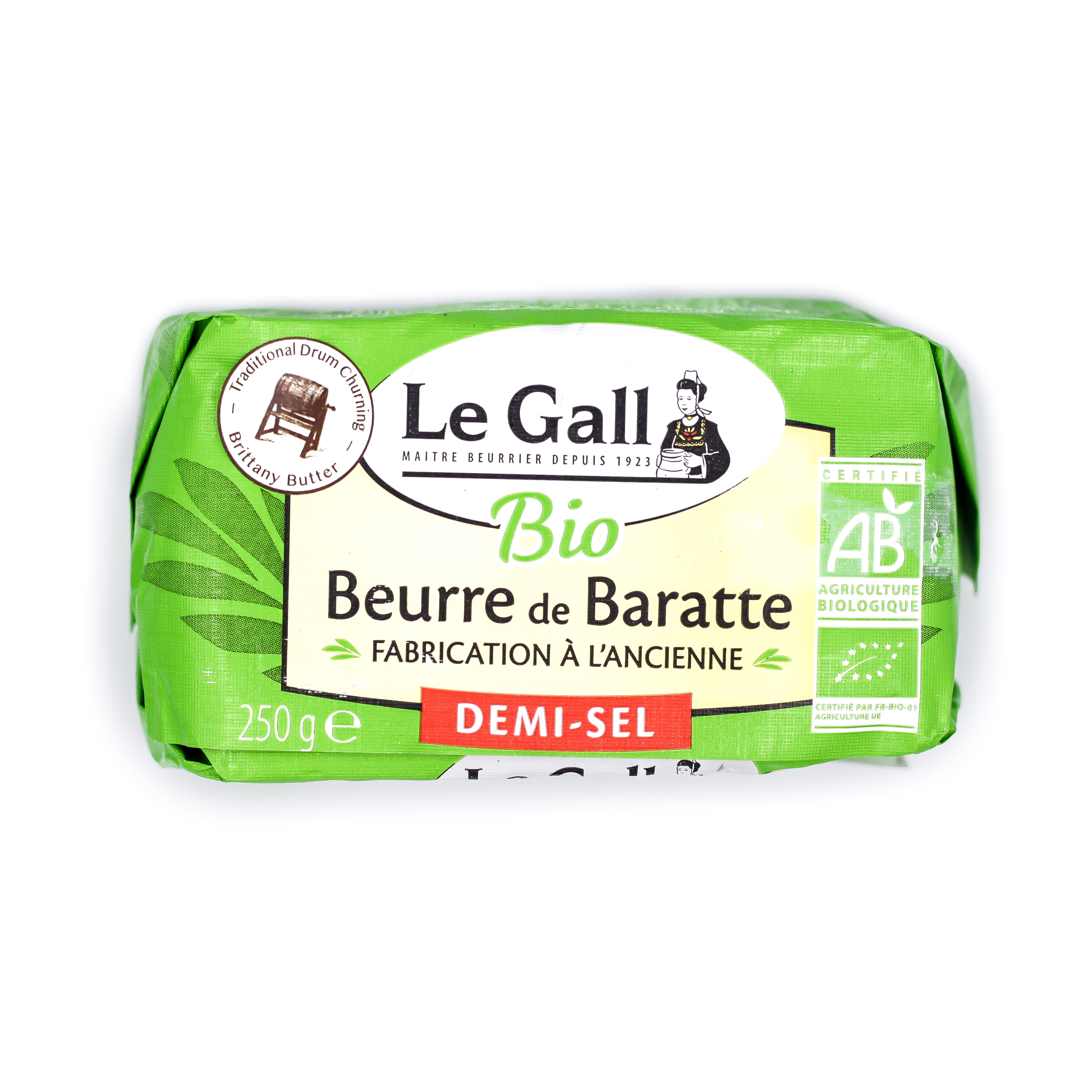 Le Gall: Organic Artisanal Churned Butter, Slightly Salted