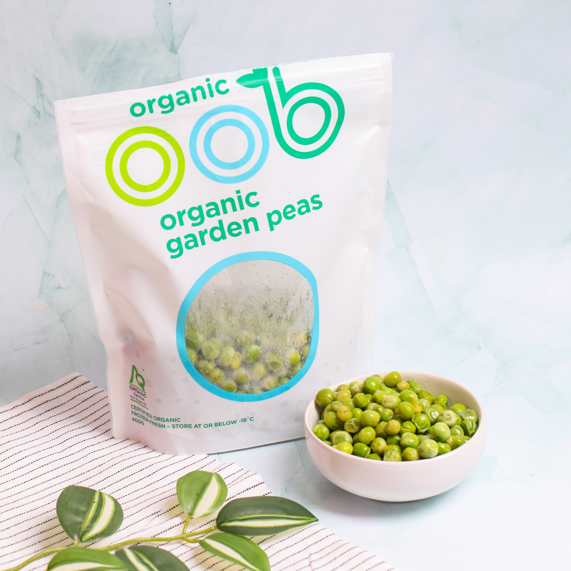 Organic Garden Peas - OOB