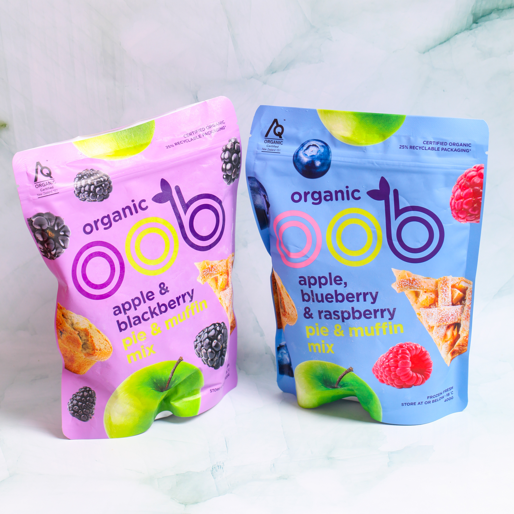 Organic Apple & Blackberry Mix - OOB