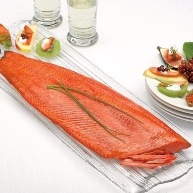 Wild Cold Smoked Sockeye Whole Fillet