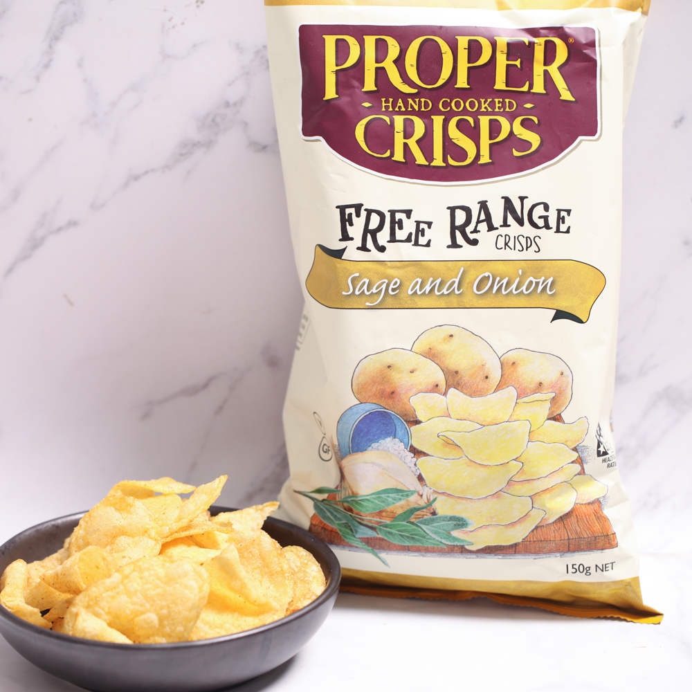 Free Range Sage & Onion - Proper Crisps