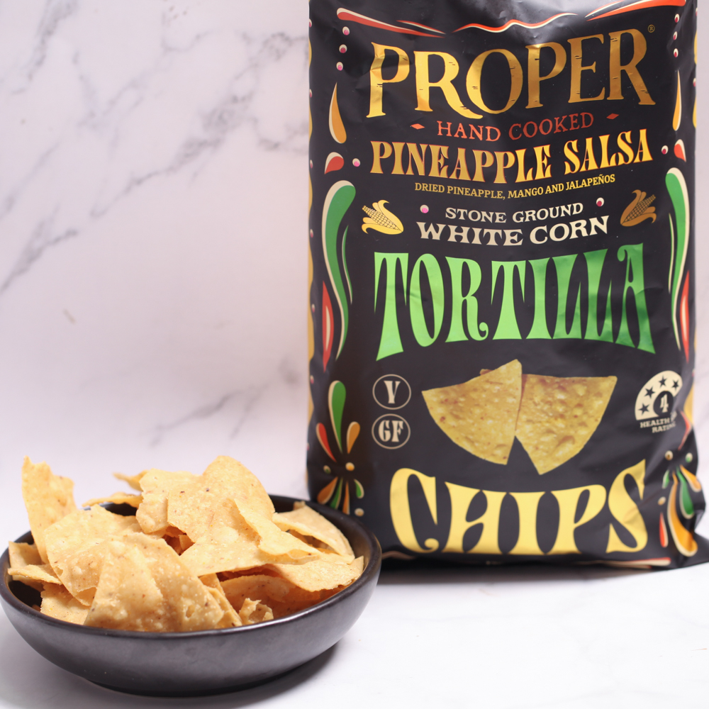 Pineapple Salsa Tortilla Chips - Proper Crisps